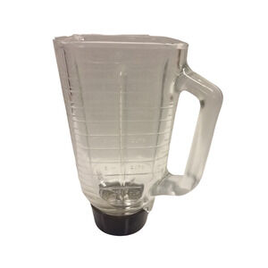 Vintage Oster Regency Kitchen Center 5 Cup Glass Blender Jar Blades, Lid, Ring